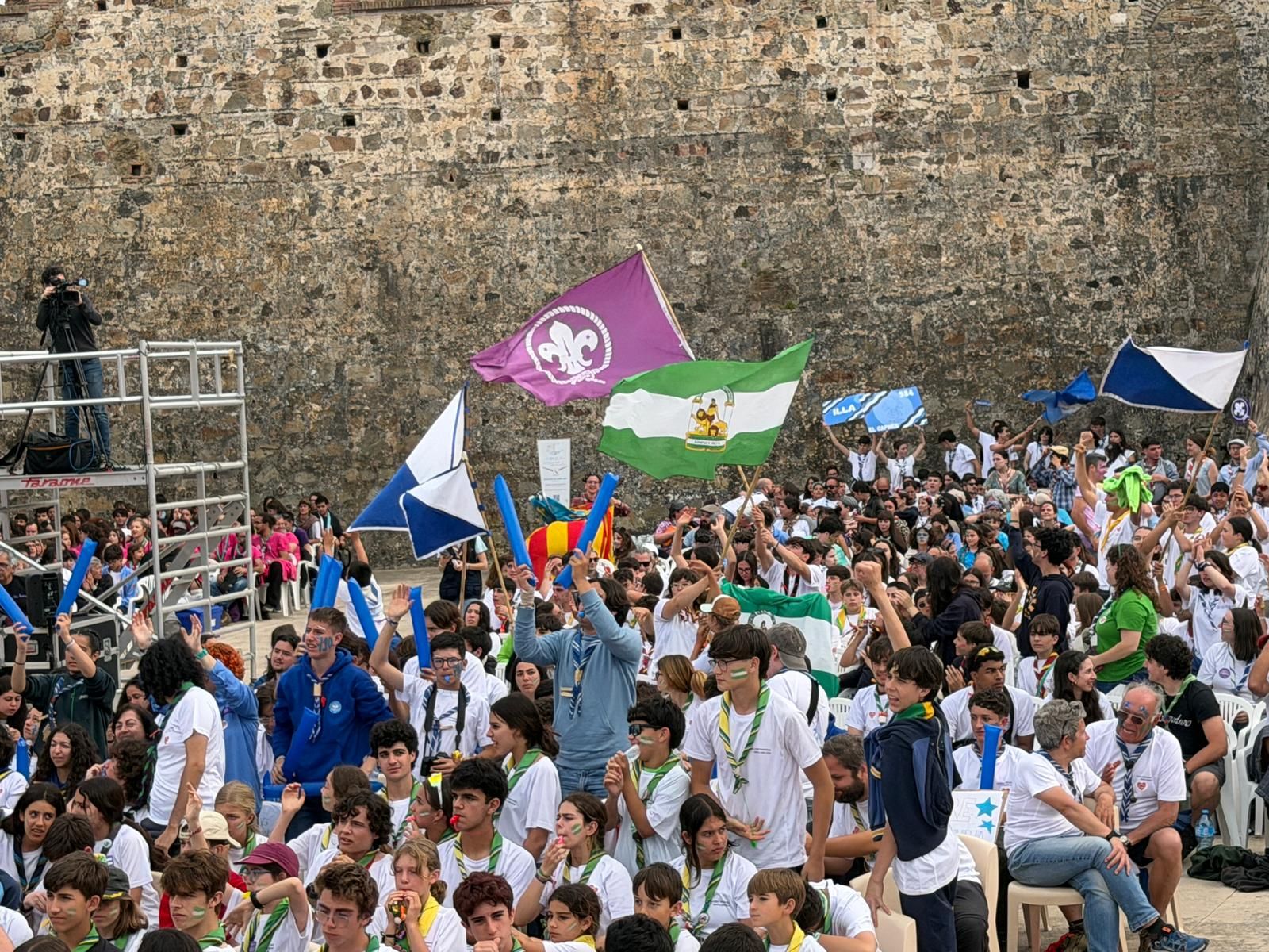 Ceuta brilla y deja el pabellón alto en el Festival Scout