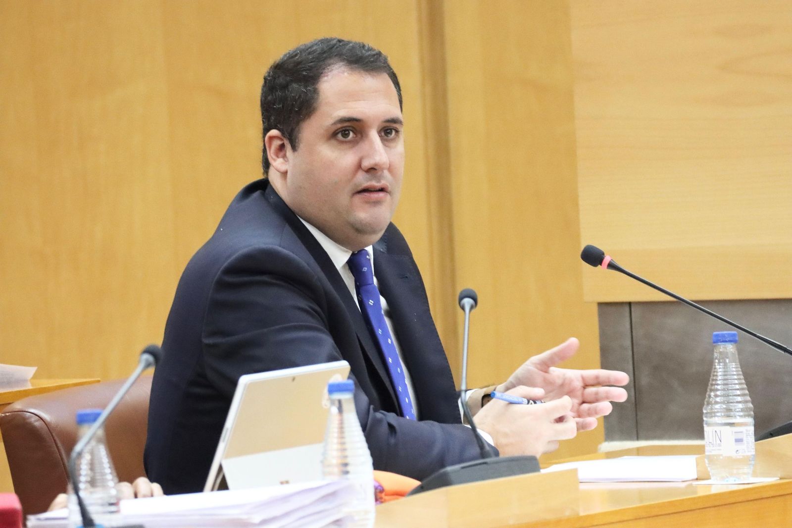 El consejero de Medio Ambiente, Servicios Urbanos y Vivienda, Alejandro Ramírez.