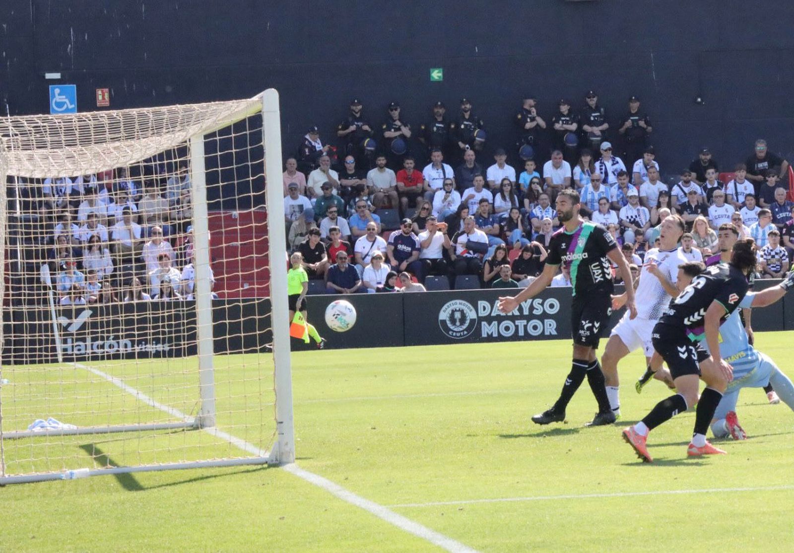 El Ceuta no pudo ante un buen Málaga
