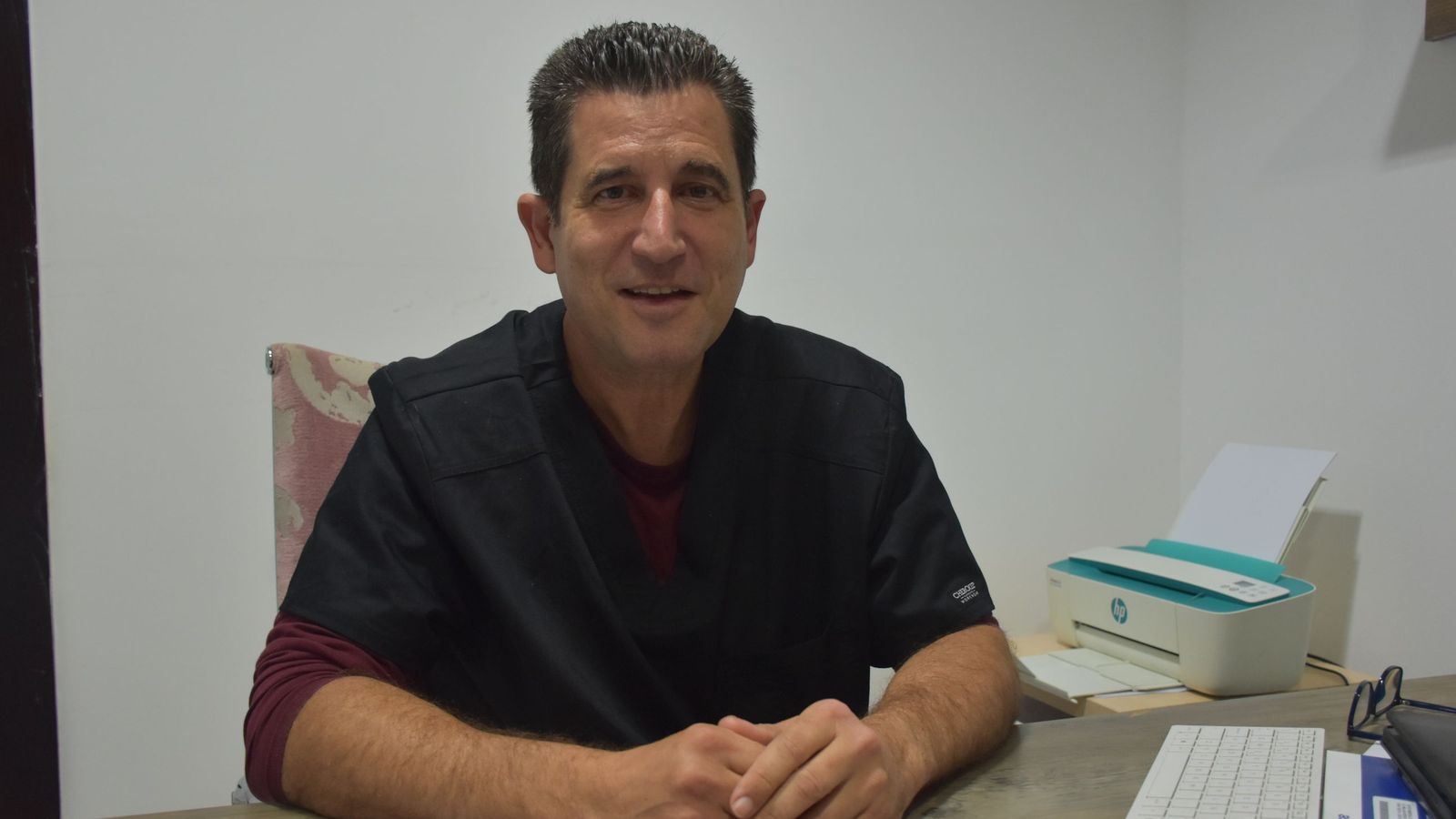 El coordinador del servicio de Urología del HUCE, Vicente Diéguez