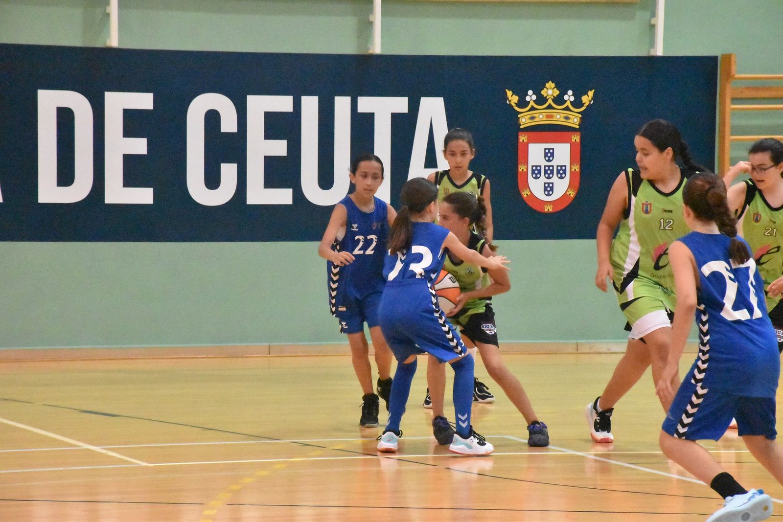 Finales de la liga de Minibasket