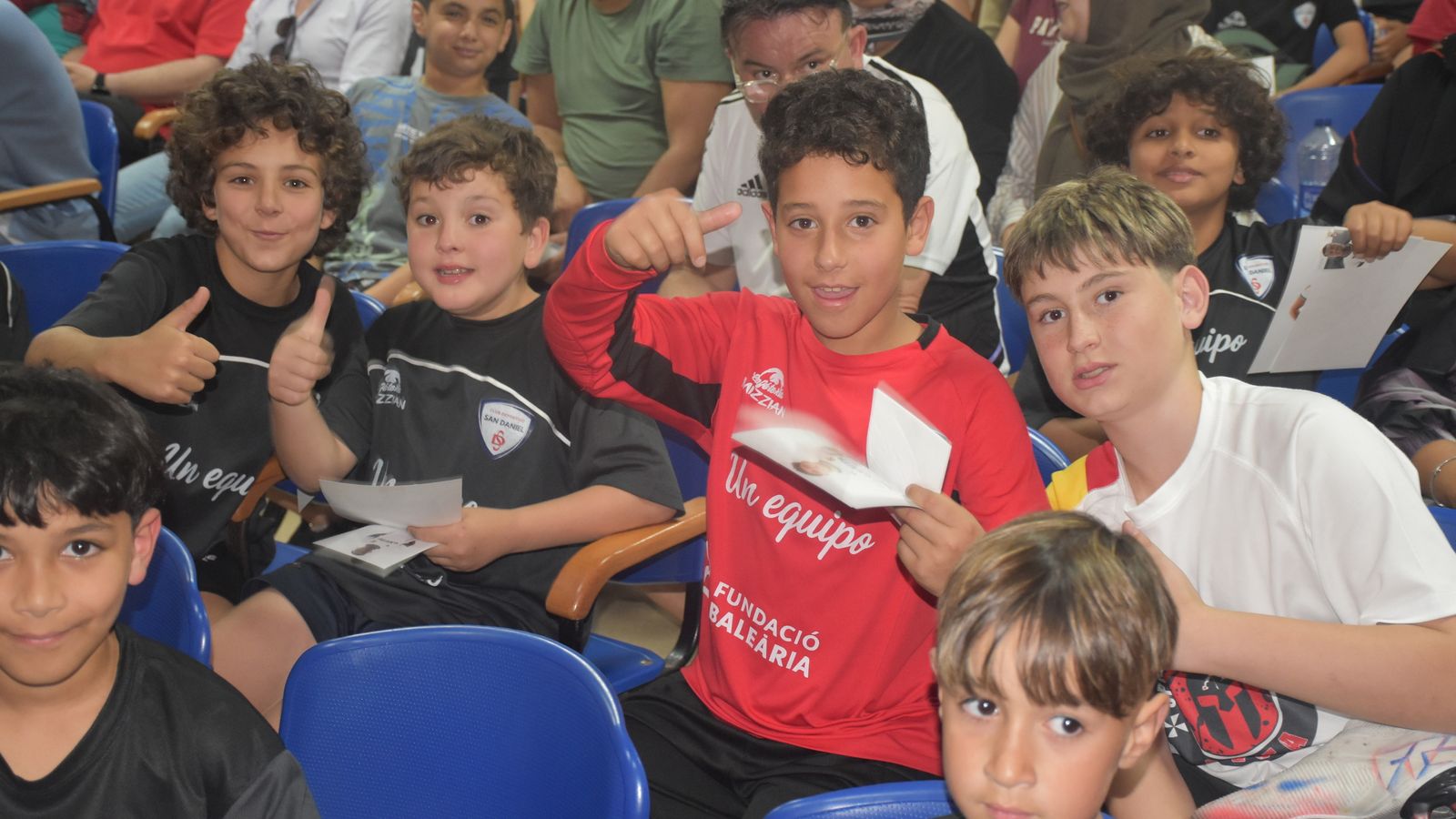 La AD Ceuta visita el Colegio San Daniel