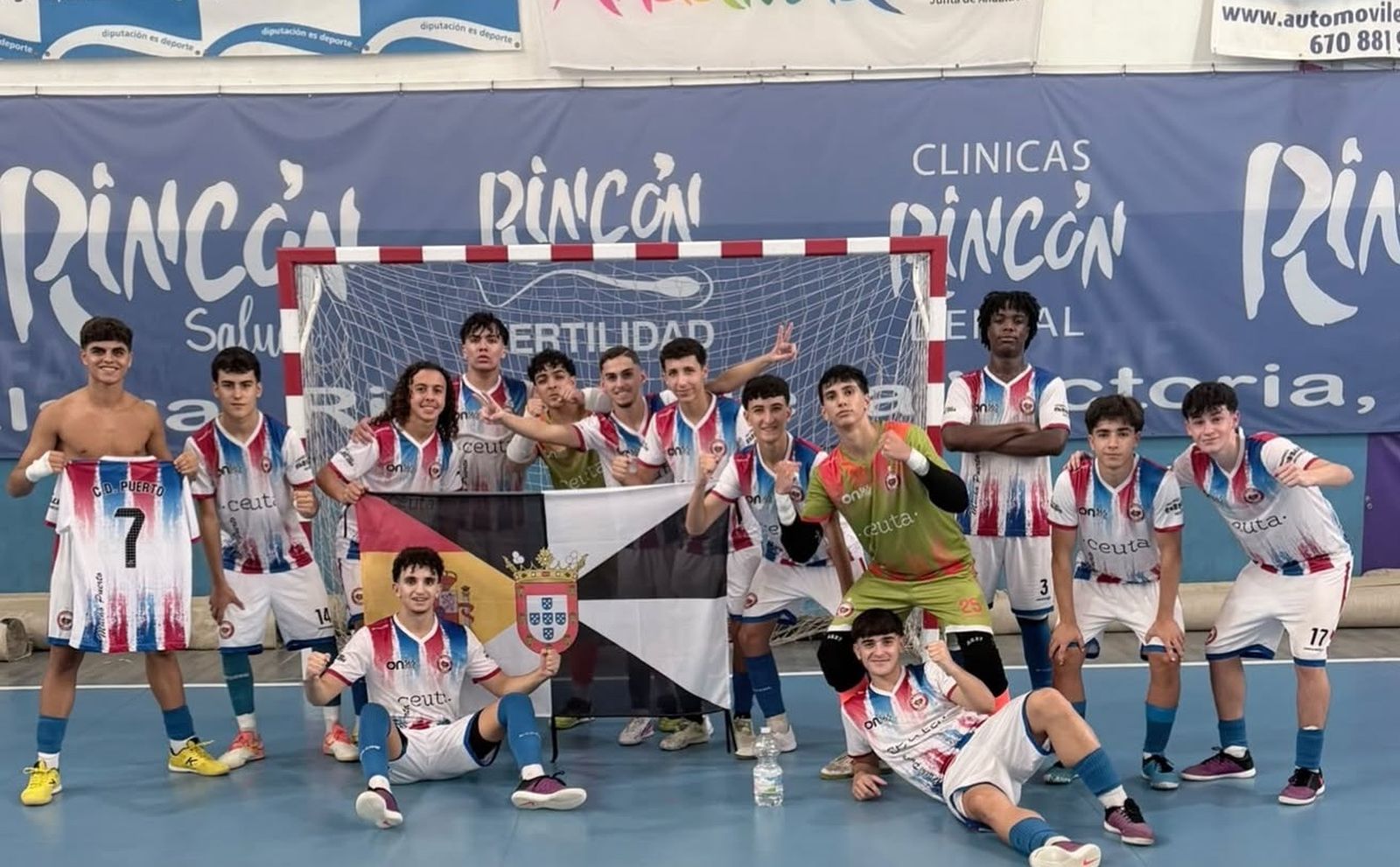 Celebración del Puerto Atlético