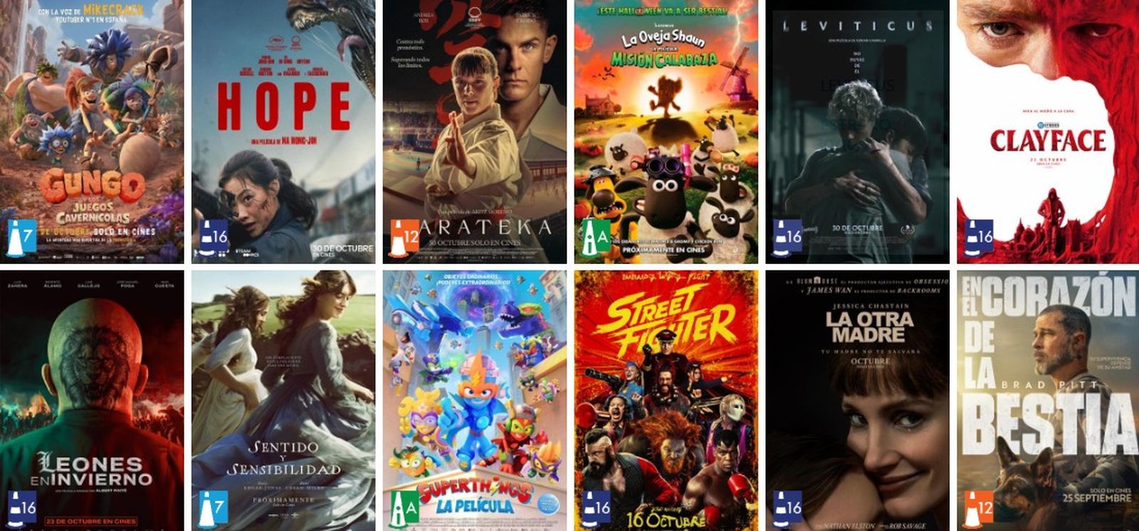 Cartelera Cines Marina Ceuta este fin de semana