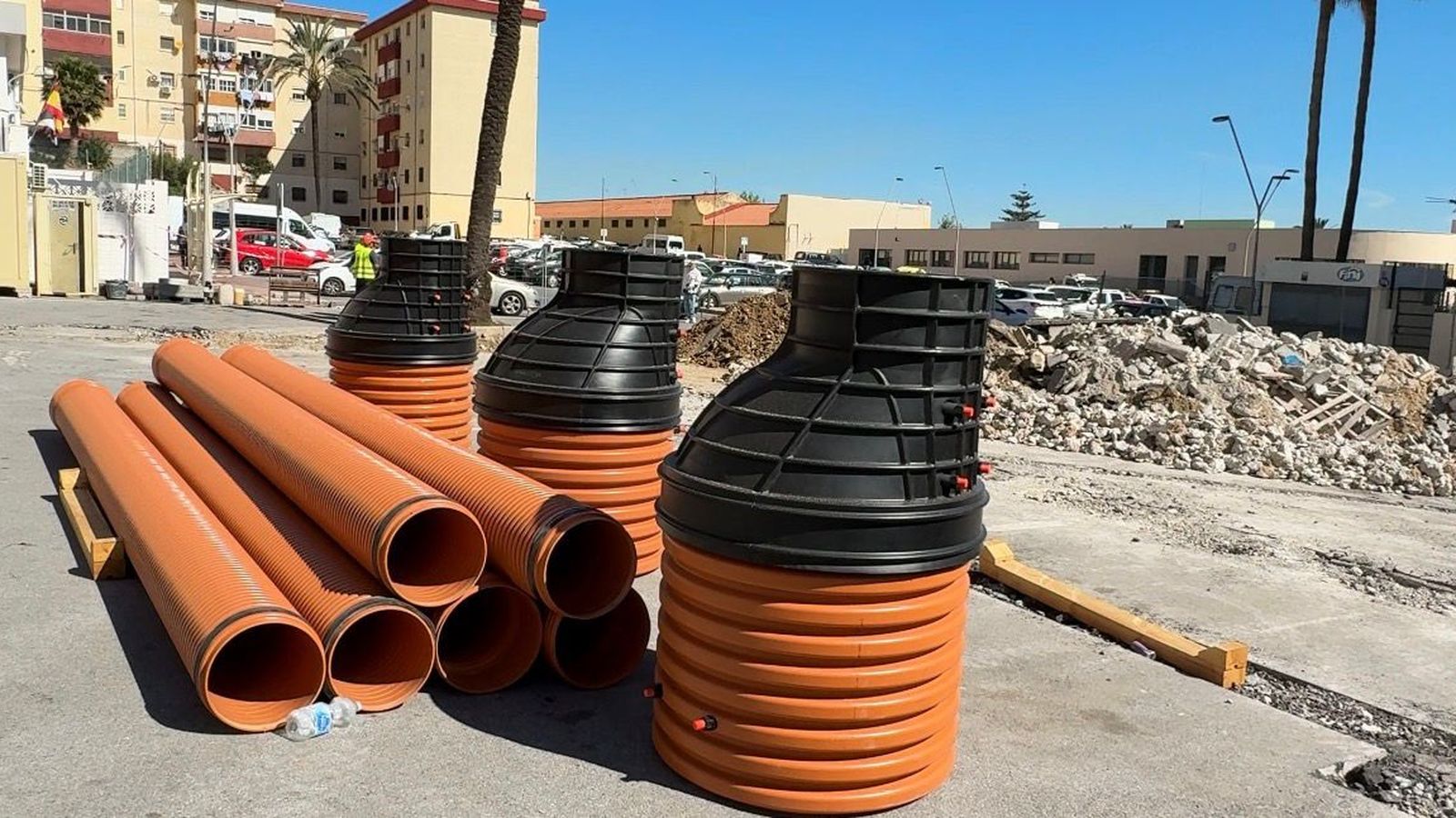 La red de saneamiento será completamente nueva aprovechando las obras