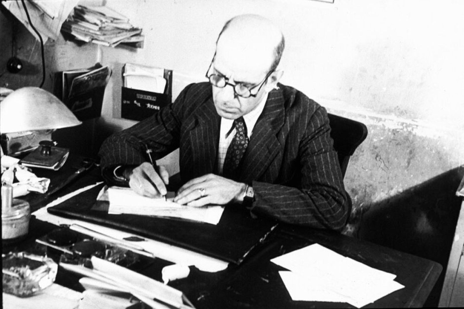 Fidel Prado Duque, en su despacho