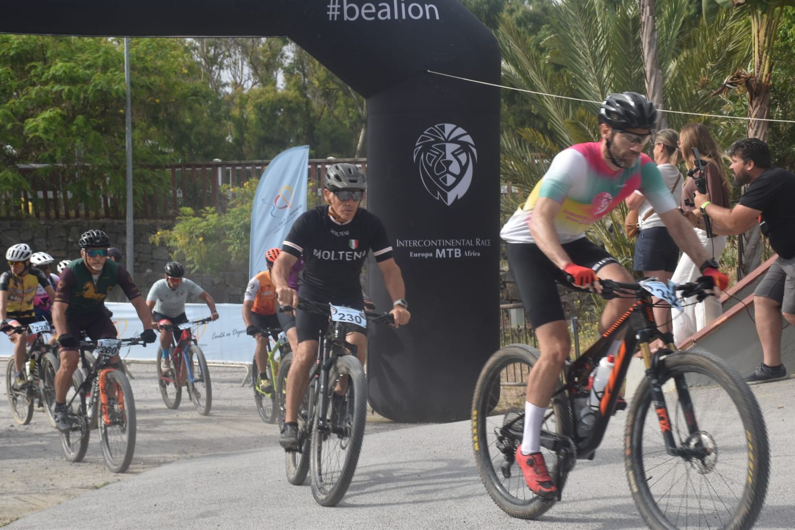 Participantes en la Intercontinental Race