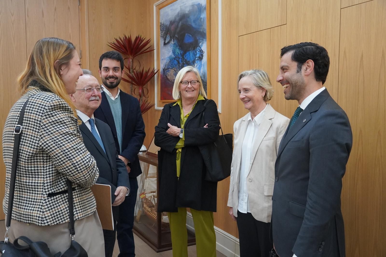 Un momento del encuentro celebrado en el Palacio de la Asamblea