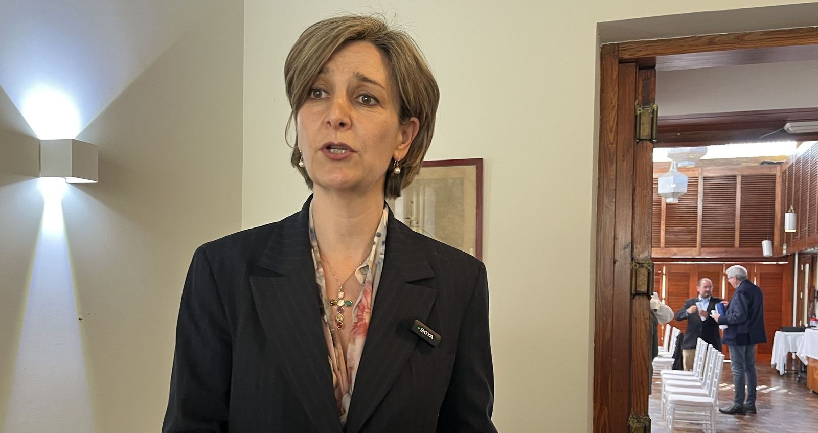 Arantxa Campos, presidente de la Confederación de Empresarios de Ceuta (CECE)