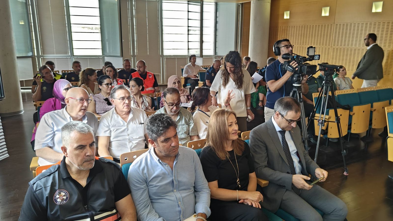Protección Civil refuerza en Ceuta la preparación de la OPE ante los nuevos retos fronterizos de 2026
