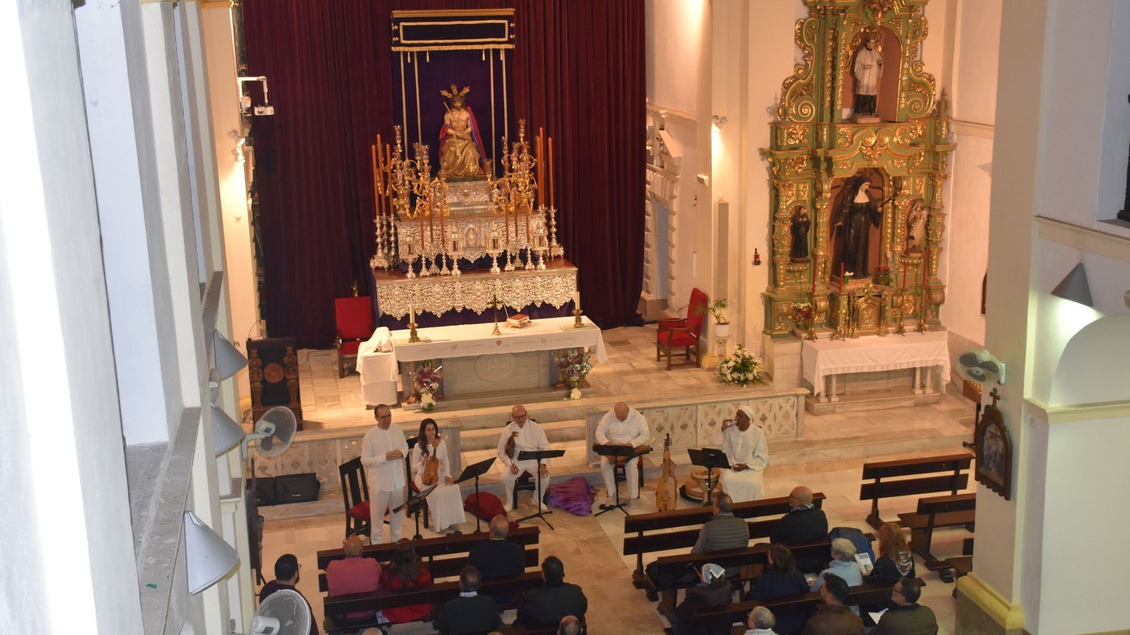 La Iglesia de San Francisco durante el concierto