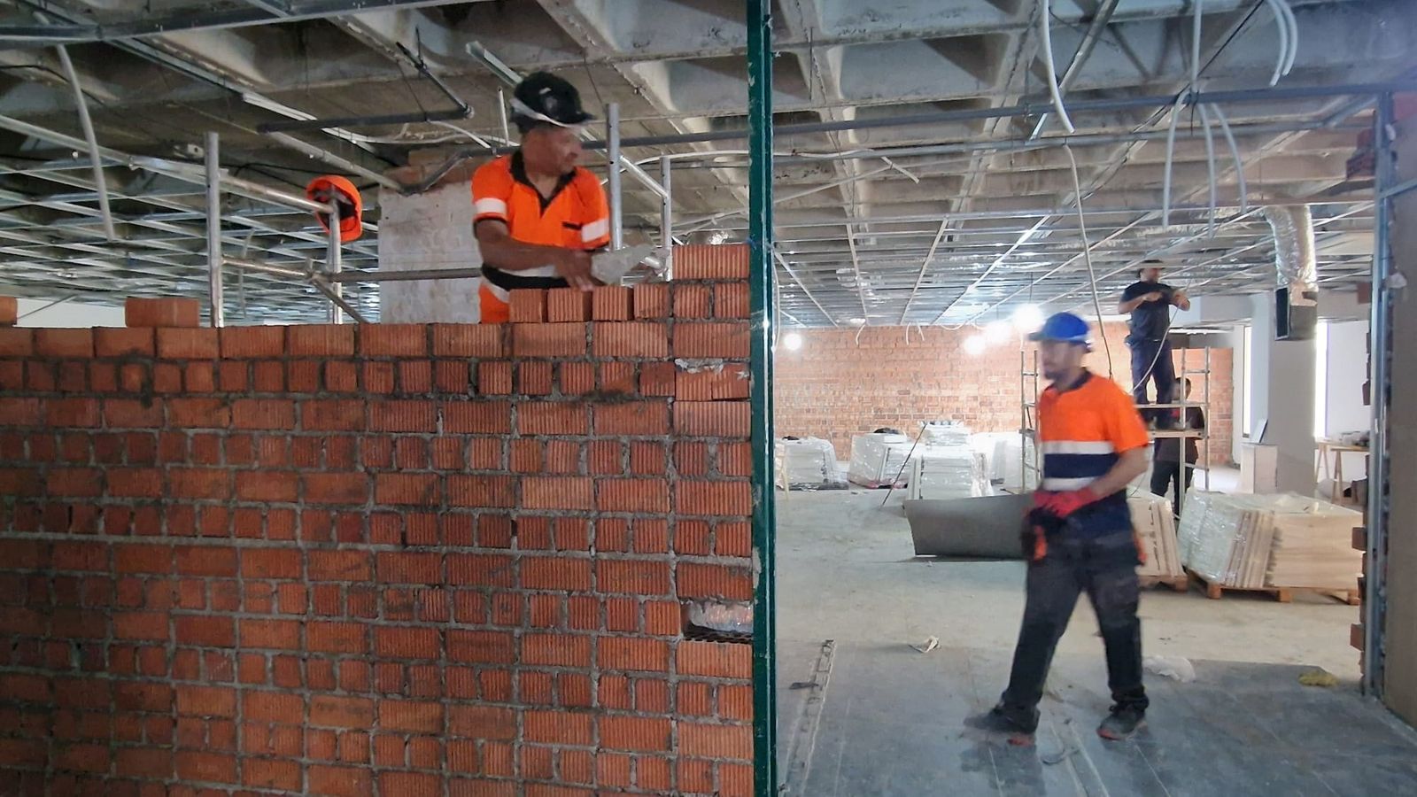 El periodo de obra es de cuatro meses, por lo que en diciembre debería ser entregada El periodo de obra es de cuatro meses, por lo que en diciembre debería ser entregada