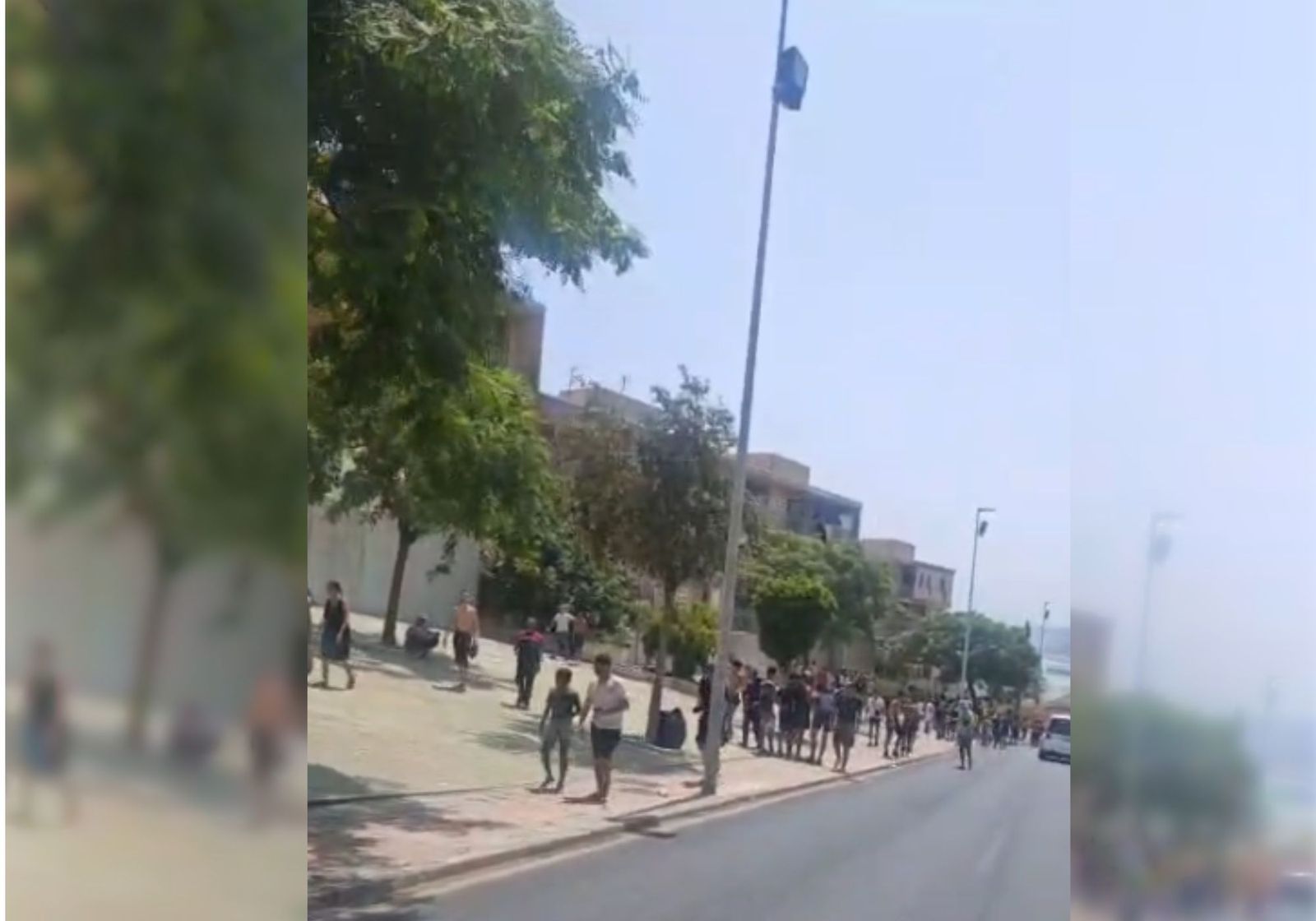 Imagen de la barriada de Loma Colmenar durante la mañana de este jueves