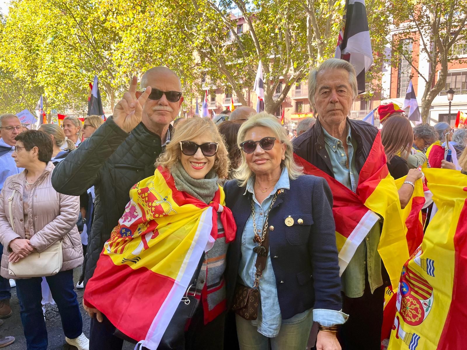 La voz de los caballas llega a la capital