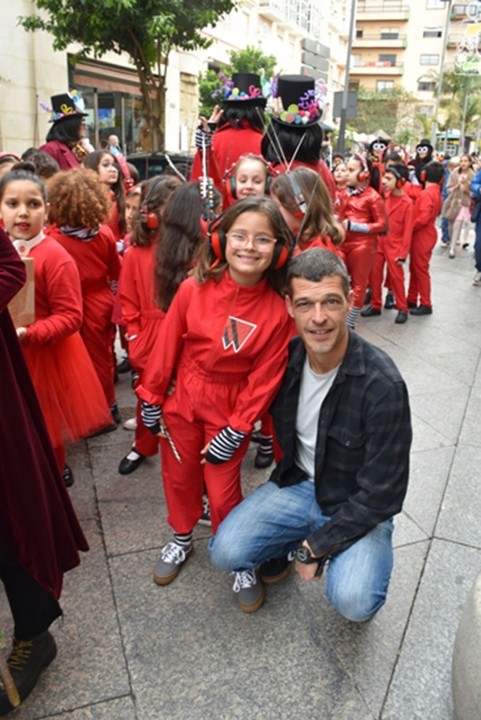 Pasacalles de carnaval del Beatriz de Silva. / FOTO NICOL'S