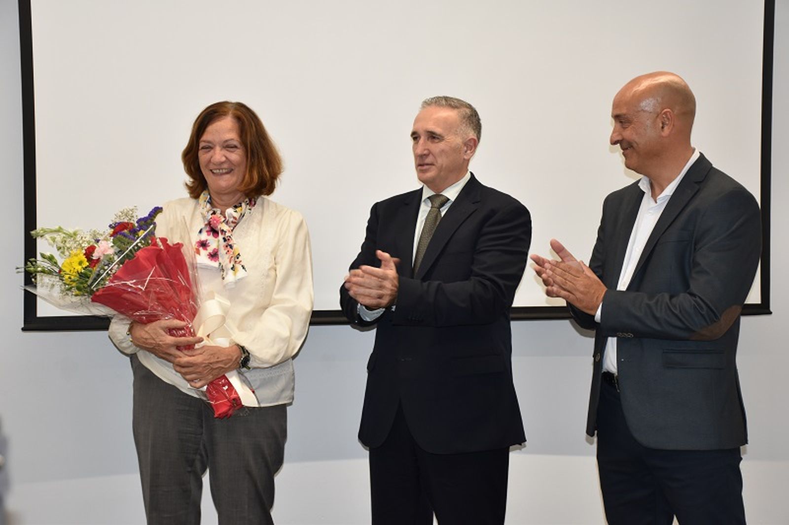 Homenaje en la Estación del Ferrocarril. / FOTO NICOL'S