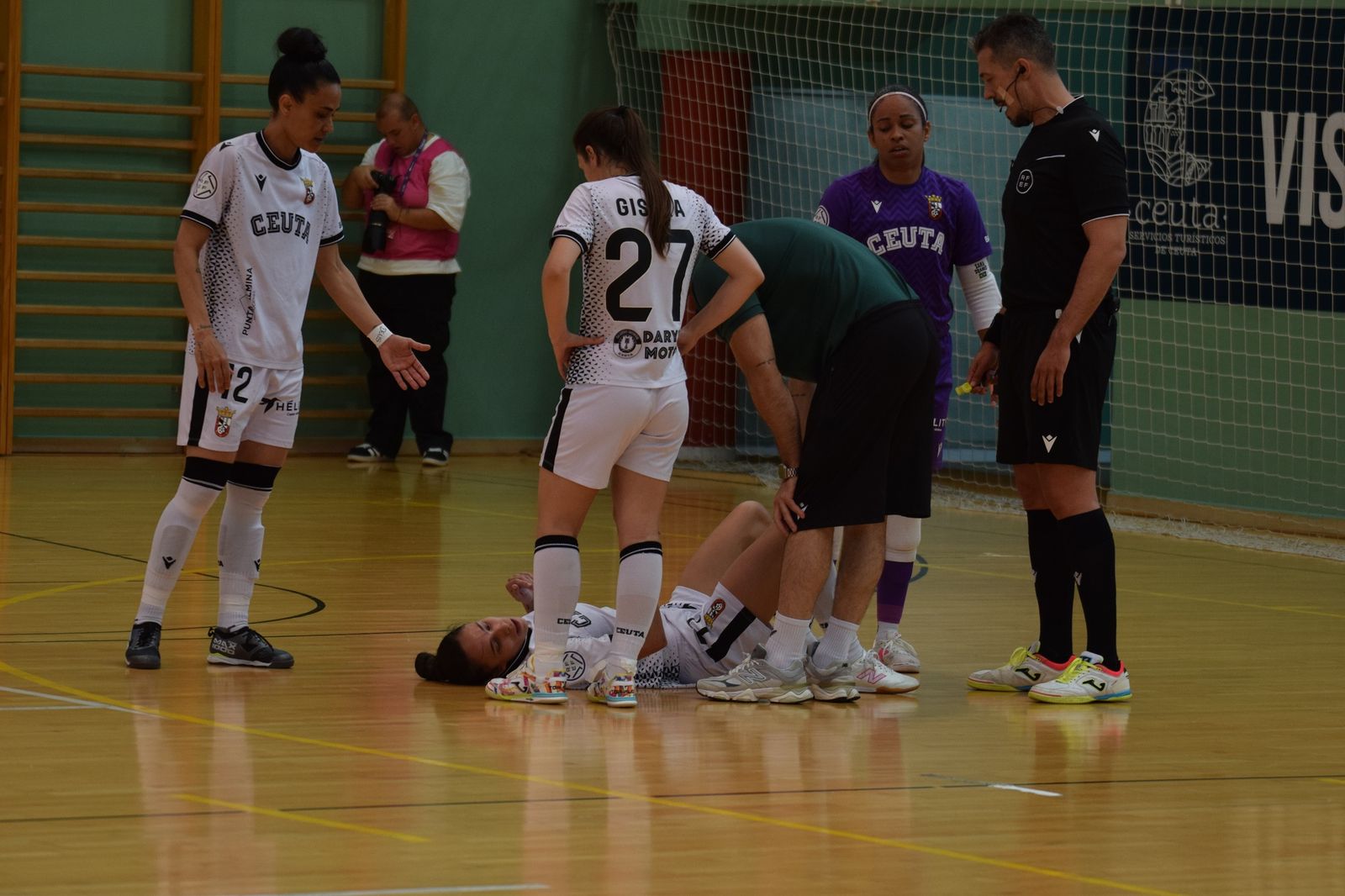 La AD Ceuta Femenino empató frente al Poio