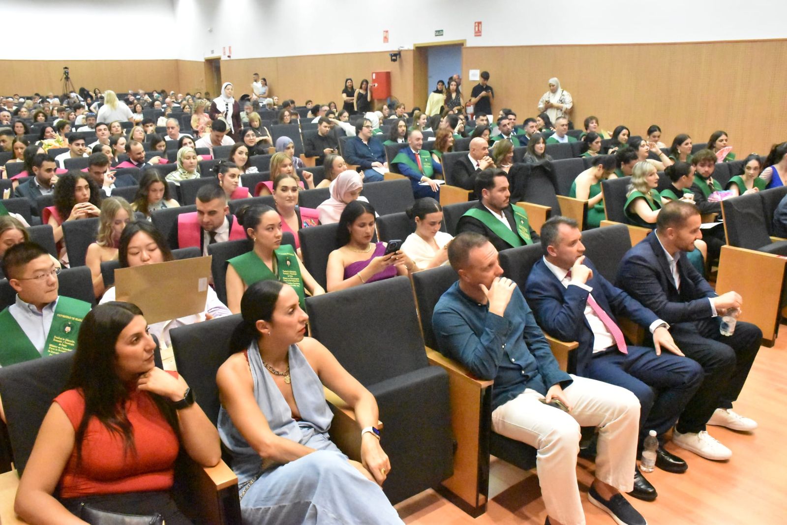 Graduación en el Campus de los posgrados de la Universidad de Granada en Ceuta