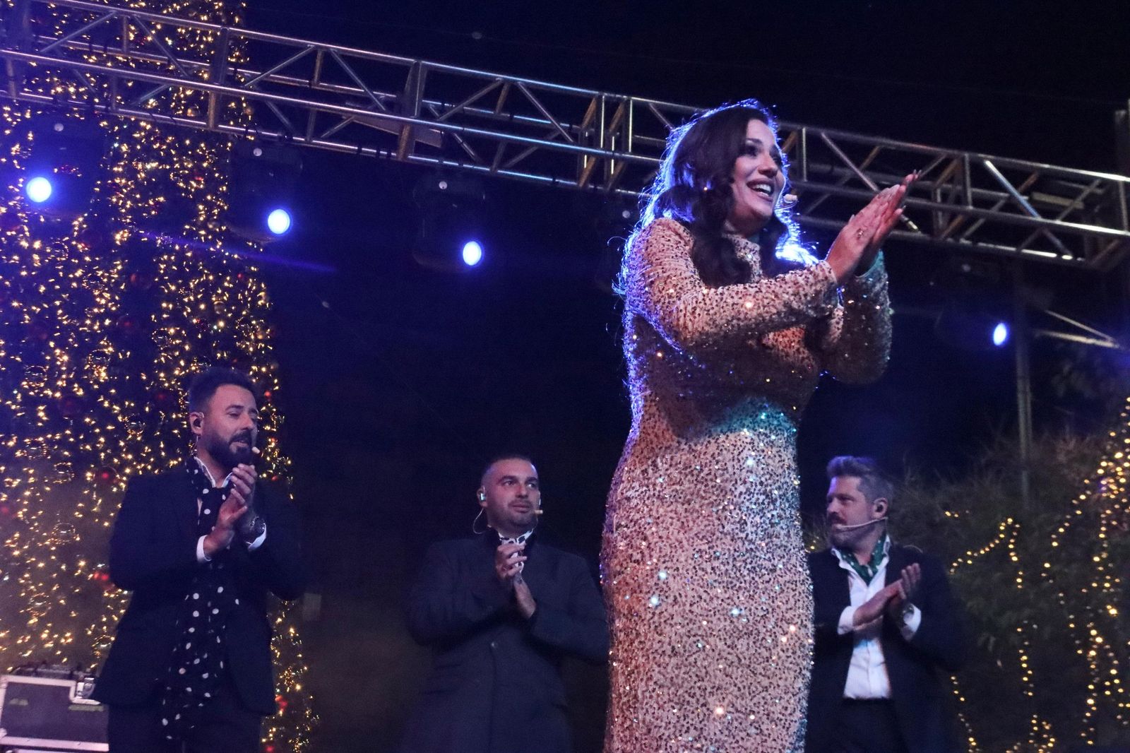 Concierto de Raya Real para la noche del encendido de las luces de Navidad