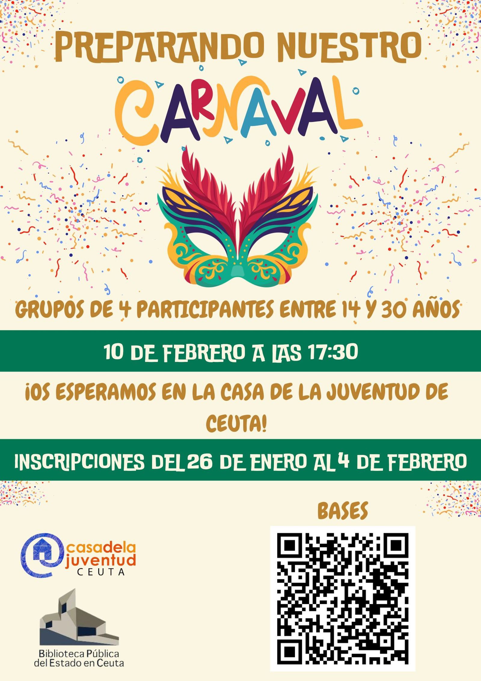 Cartel de la actividad.