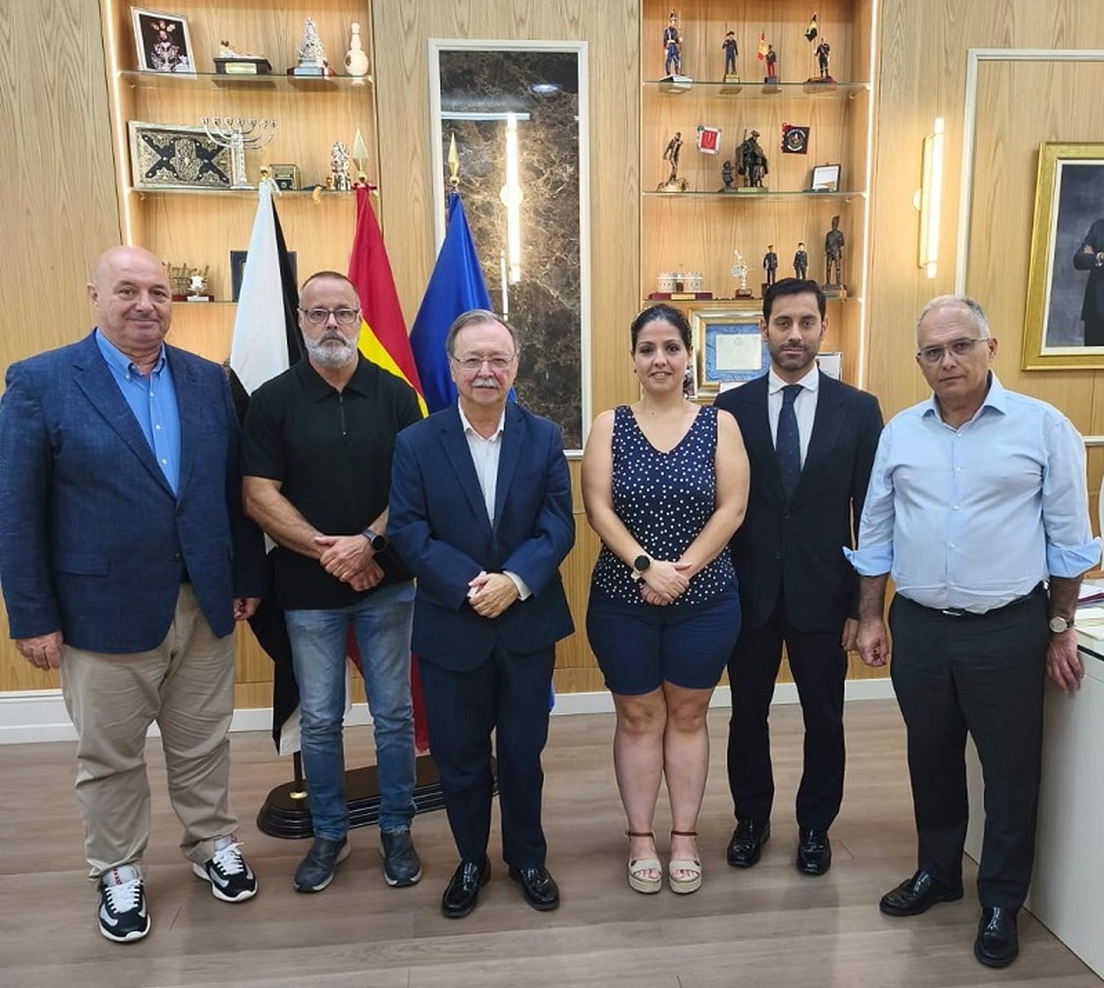 Imagen de la reunión. / FOTO CEDIDA