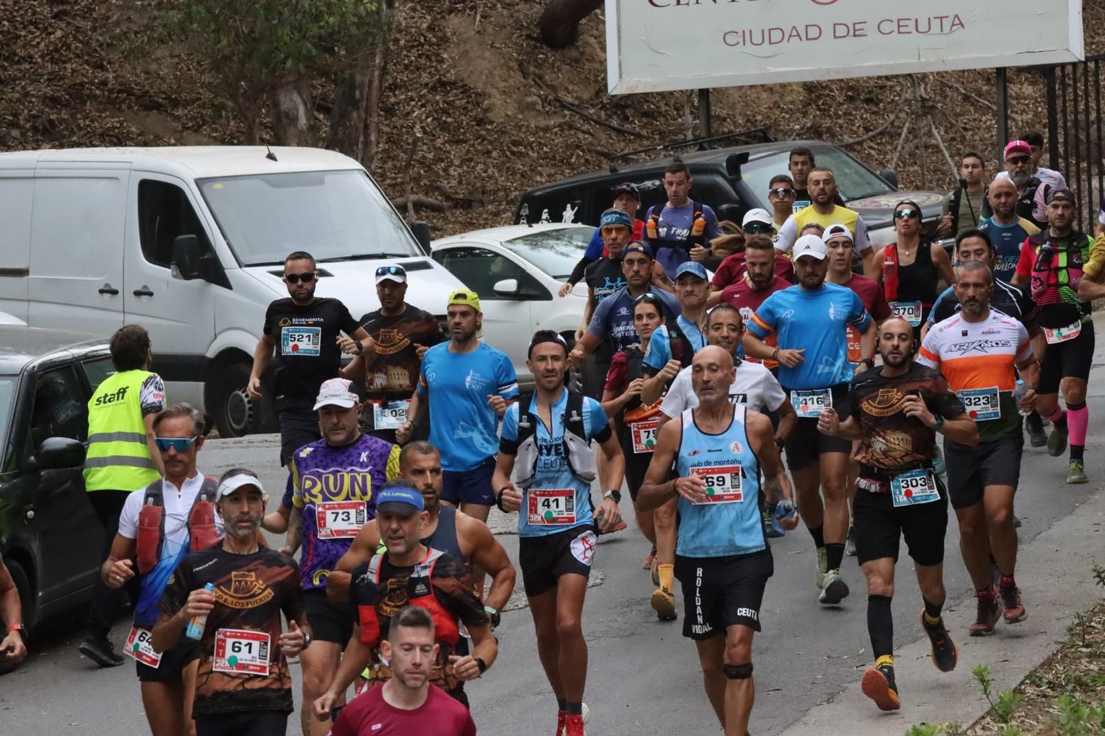 Unos 450 atletas se dan cita en la carrera 'Sierra Bullones'