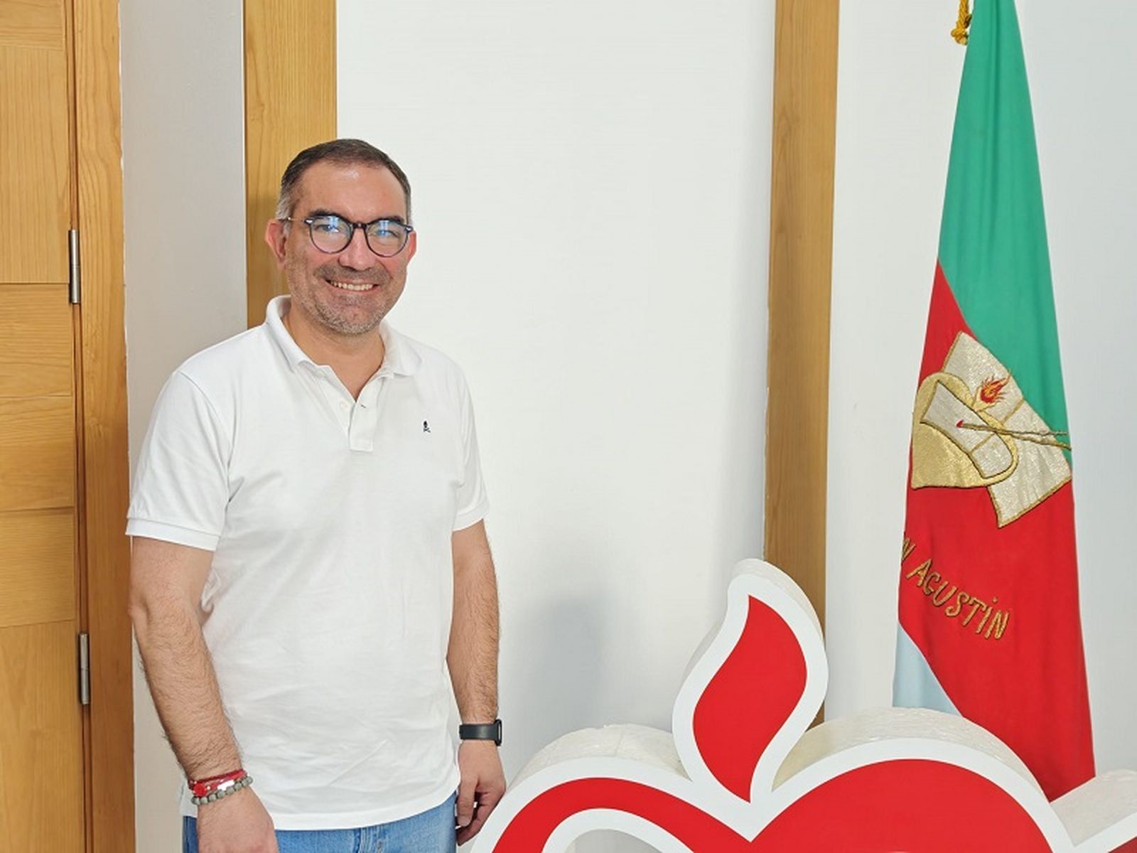 Padre David Díez, director del colegio San Agustín y prior de los agustinos en la ciudad. FOTO RINCÓN