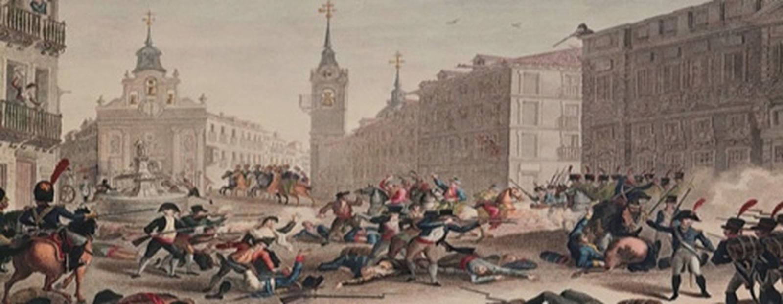 Imagen, el 2 de mayo de 1808 en Madrid. / FOTO CEDIDA