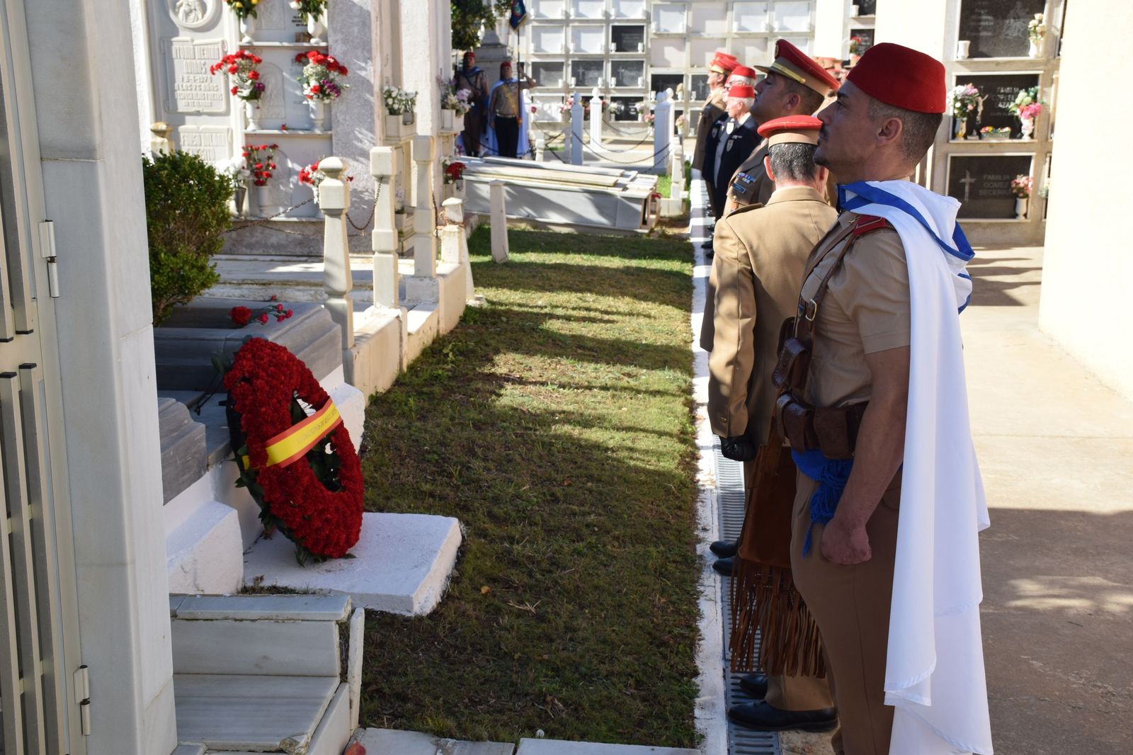 Así ha sido el homenaje a los militares fallecidos
