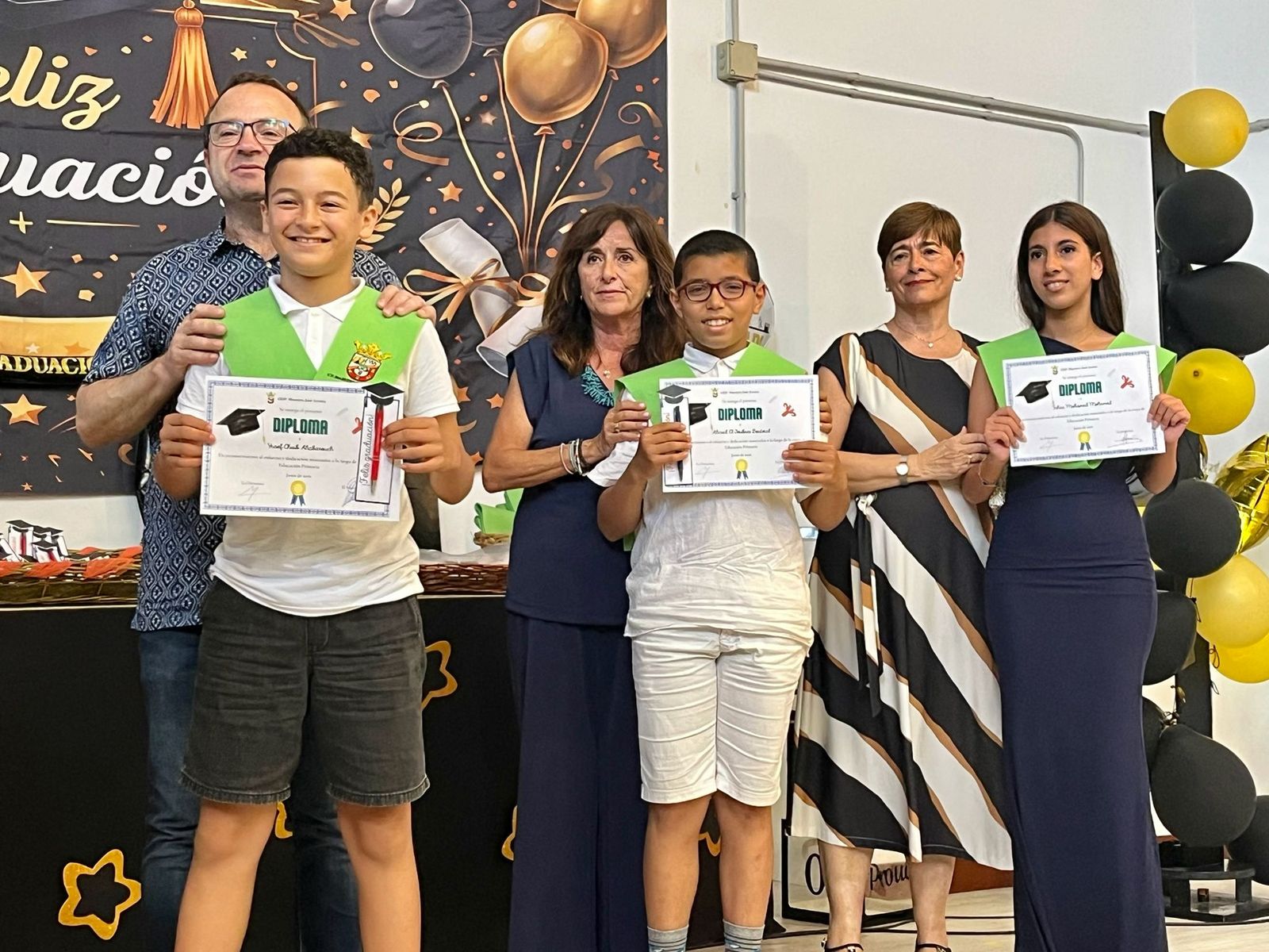 Graduación en el CEIP José Acosta