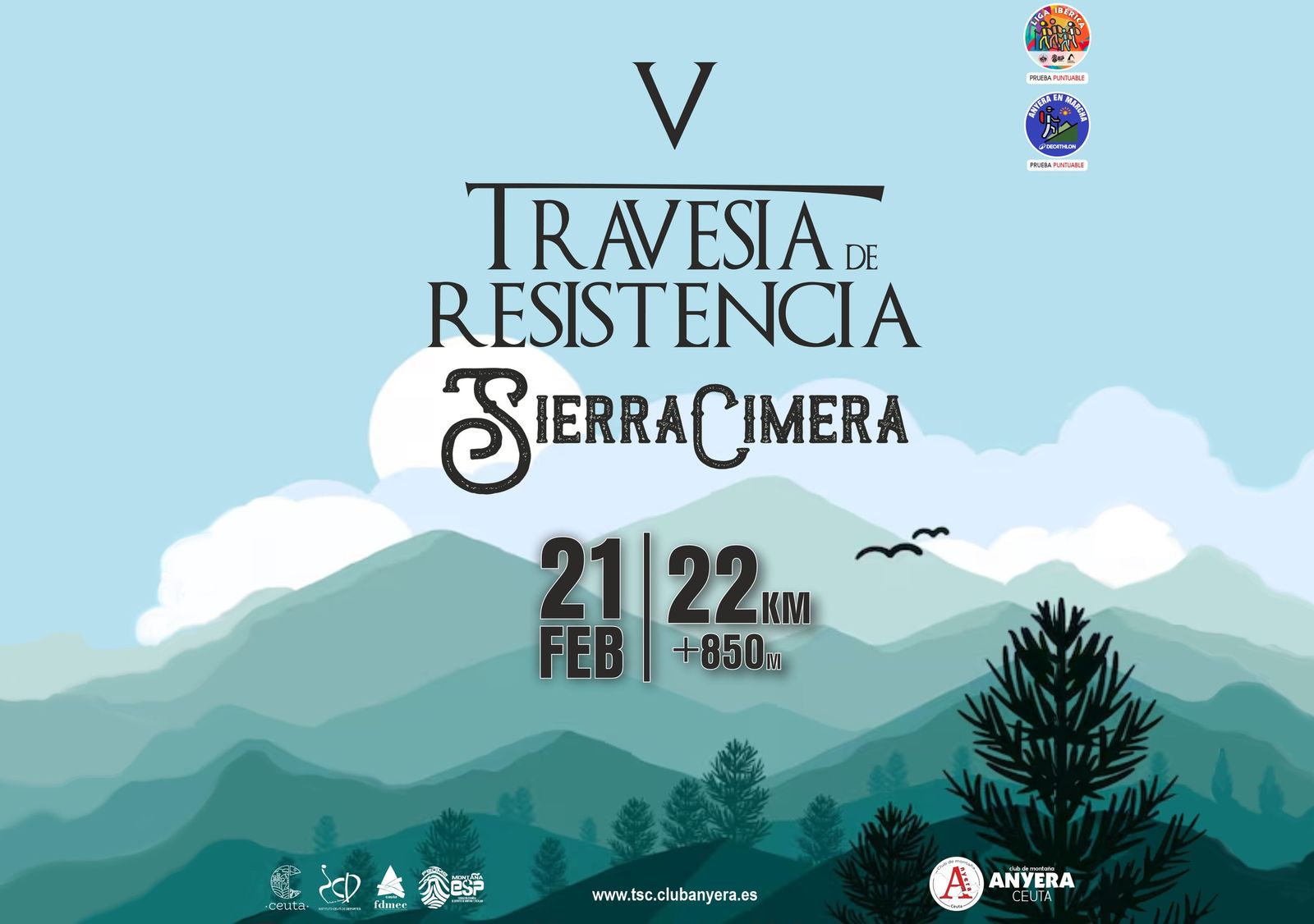 La Sierra Cimera volverá a latir a pie con la V Marcha Senderista organizada por el Club Anyera