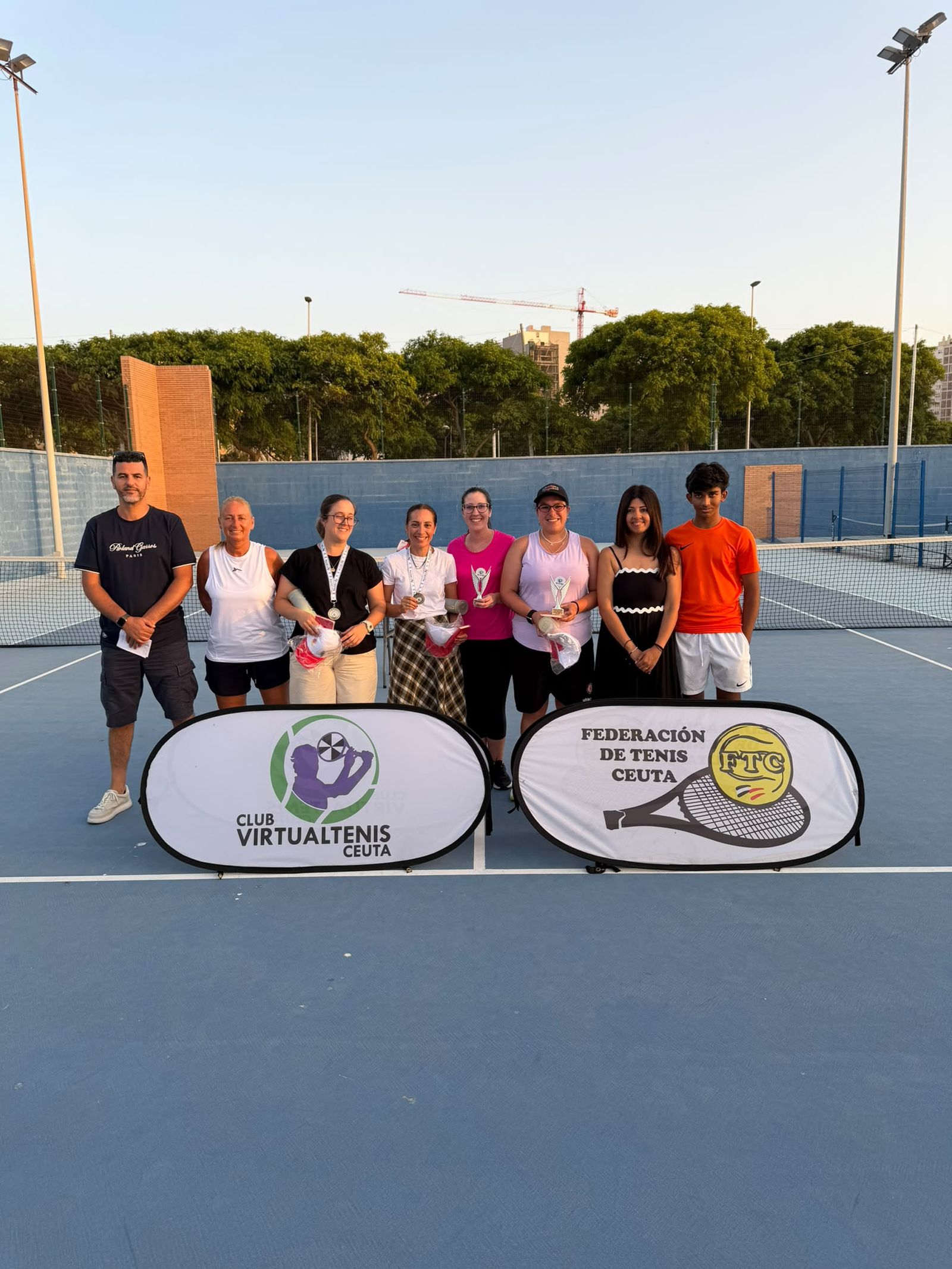 Ander Ararou y Reichel Gómez ganan la XII Liga de Tenis Kids College Ceuta Ceuta