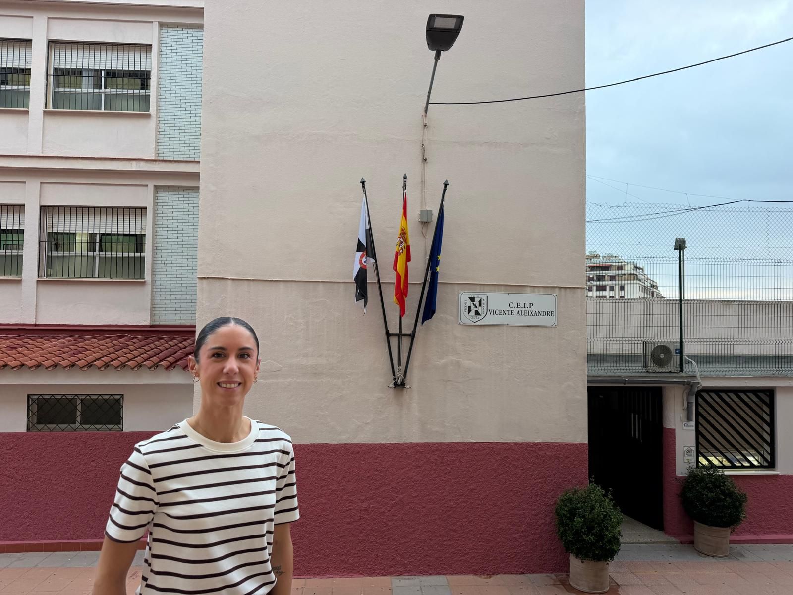 Patricia Barragán, directora del CEIP Vicente Aleixandre