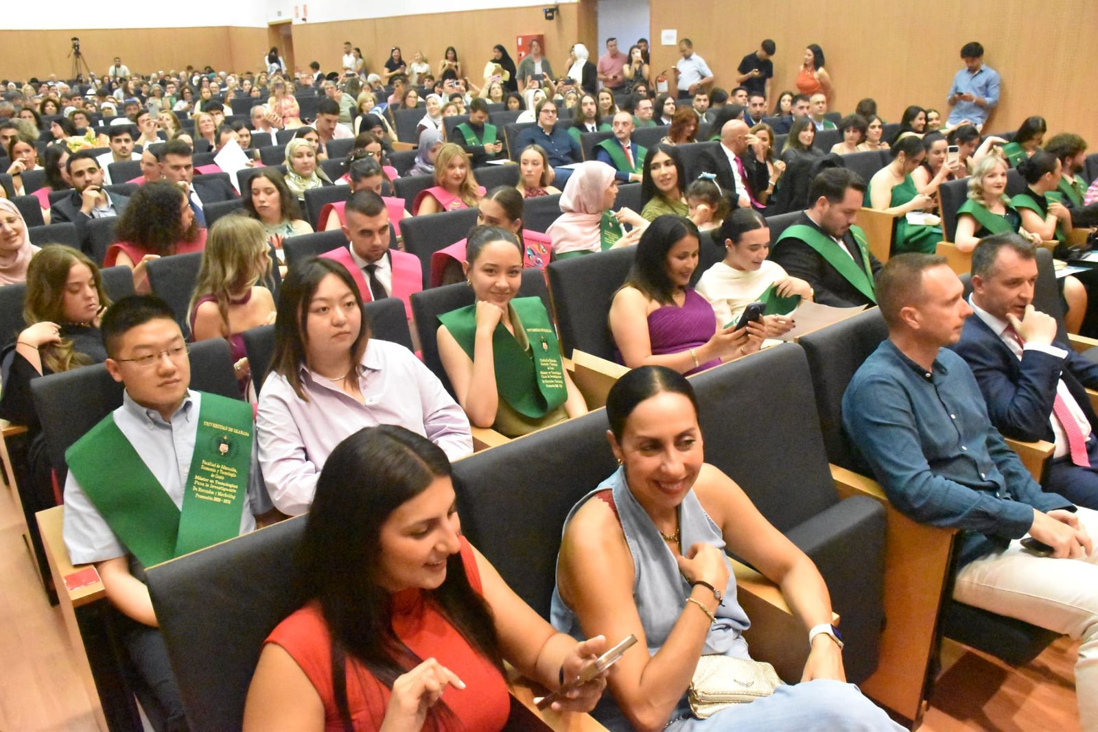 Graduación en el Campus de los posgrados de la Universidad de Granada en Ceuta