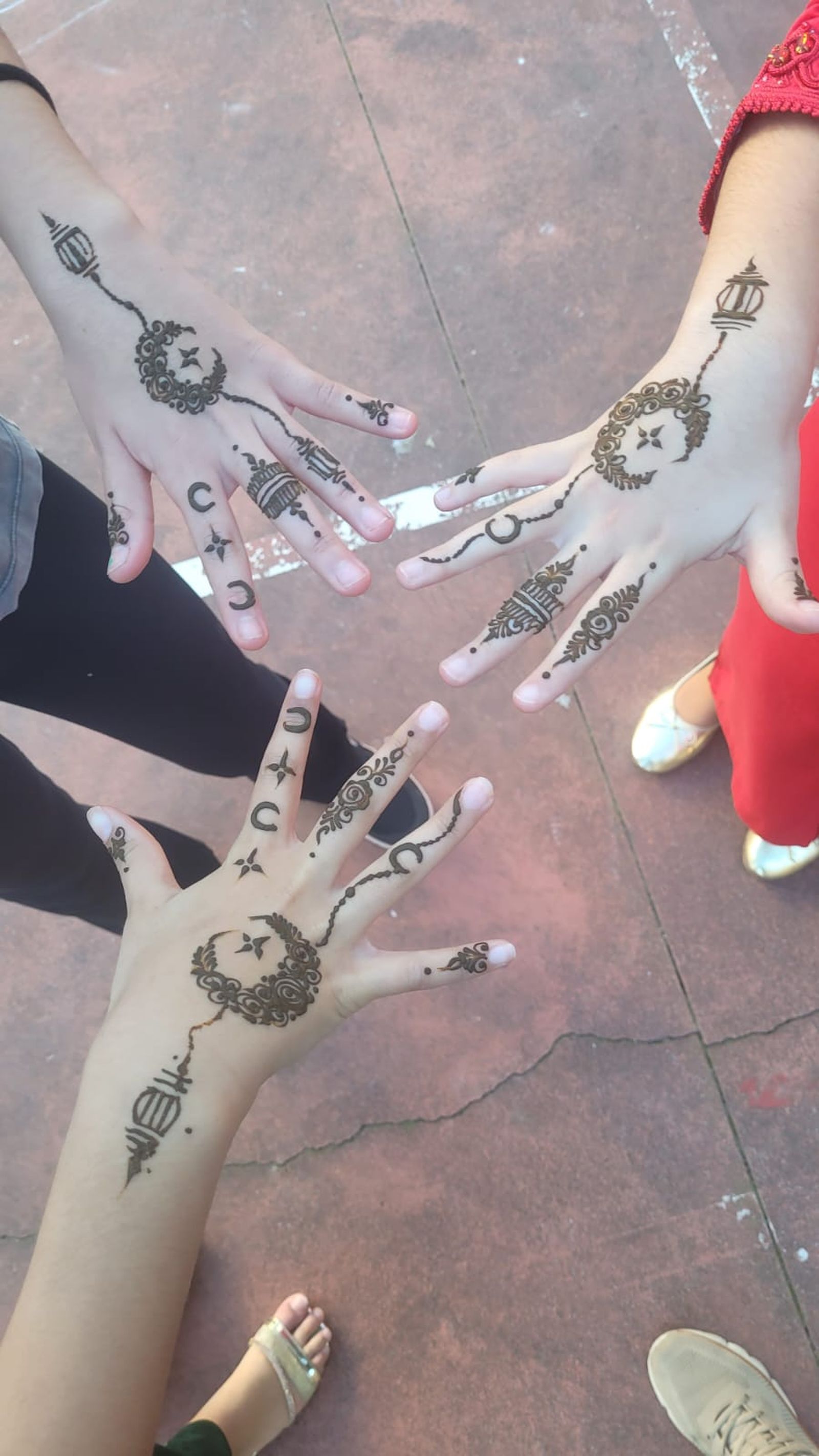 El colegio Andrés Manjón celebró ayer una fiesta con motivo del inicio del Ramadán