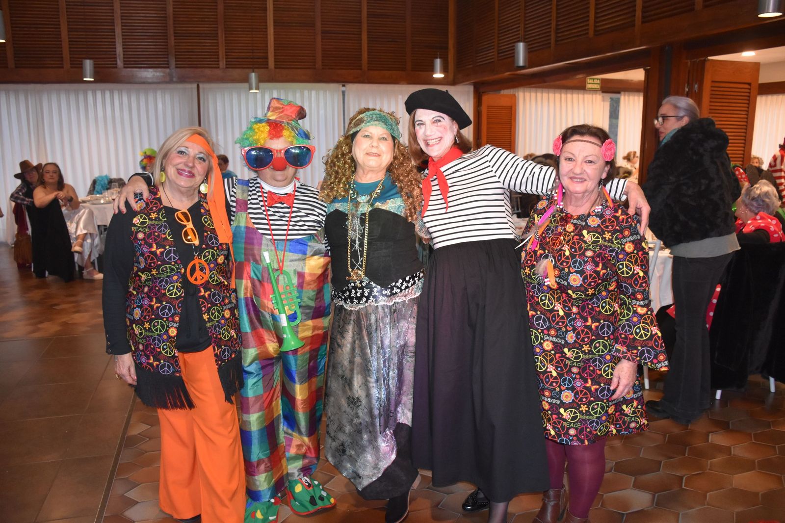 Los mayores también celebran el Carnaval