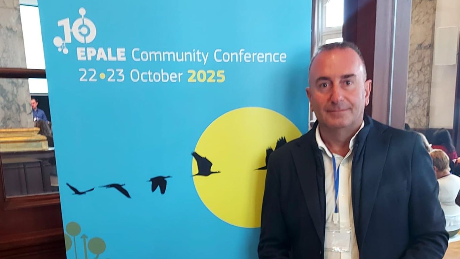 Jesús Canca en Congreso de Bruselas Jesús Canca en Congreso de Bruselas