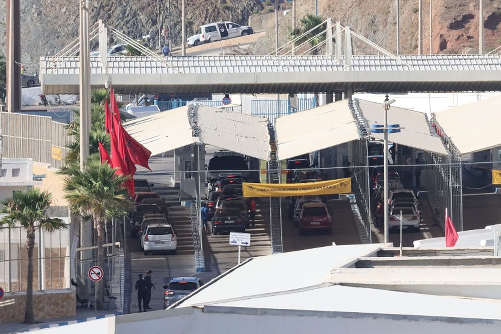La frontera entre Marruecos y Ceuta. / FOTO REDUAN