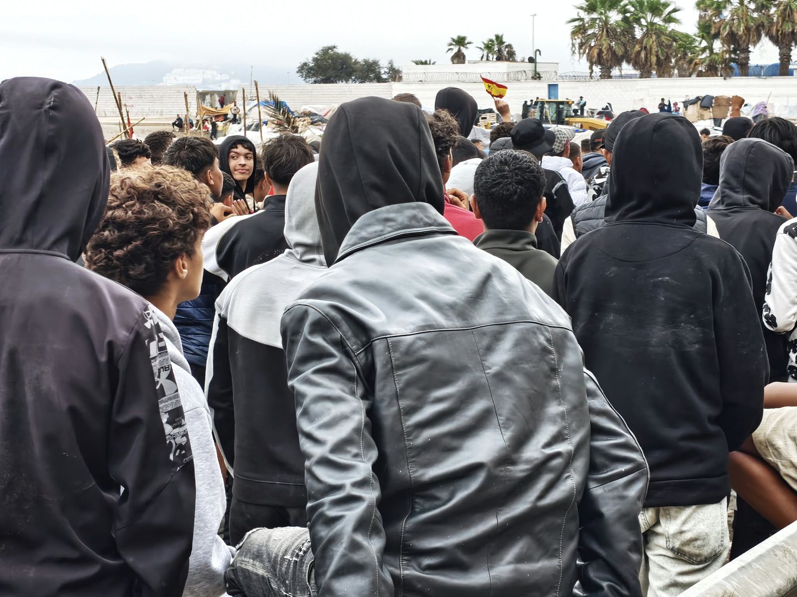 Menores migrantes alzan la voz en el Trampolín y reclaman protección