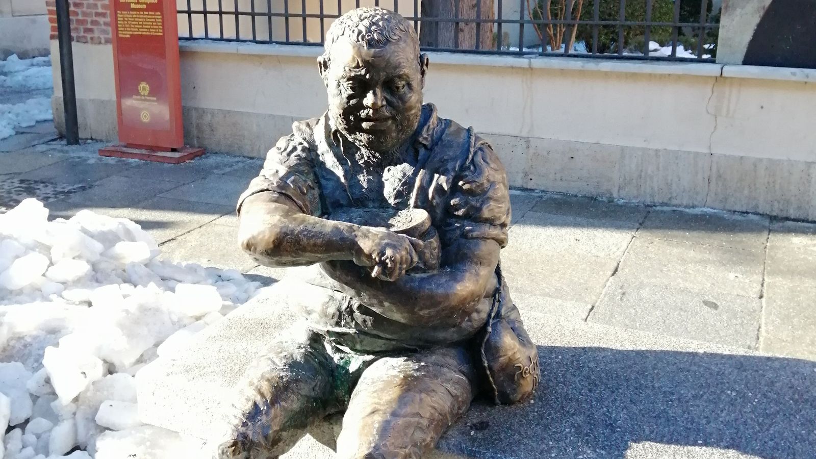 Escultura Sancho Panza.