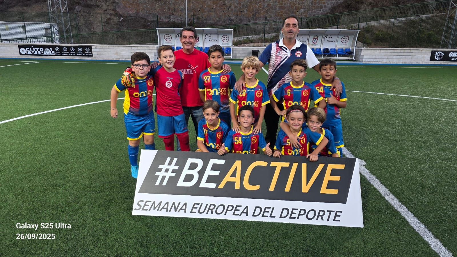 Cientos de jóvenes participan en las Ligas de la RFFCE