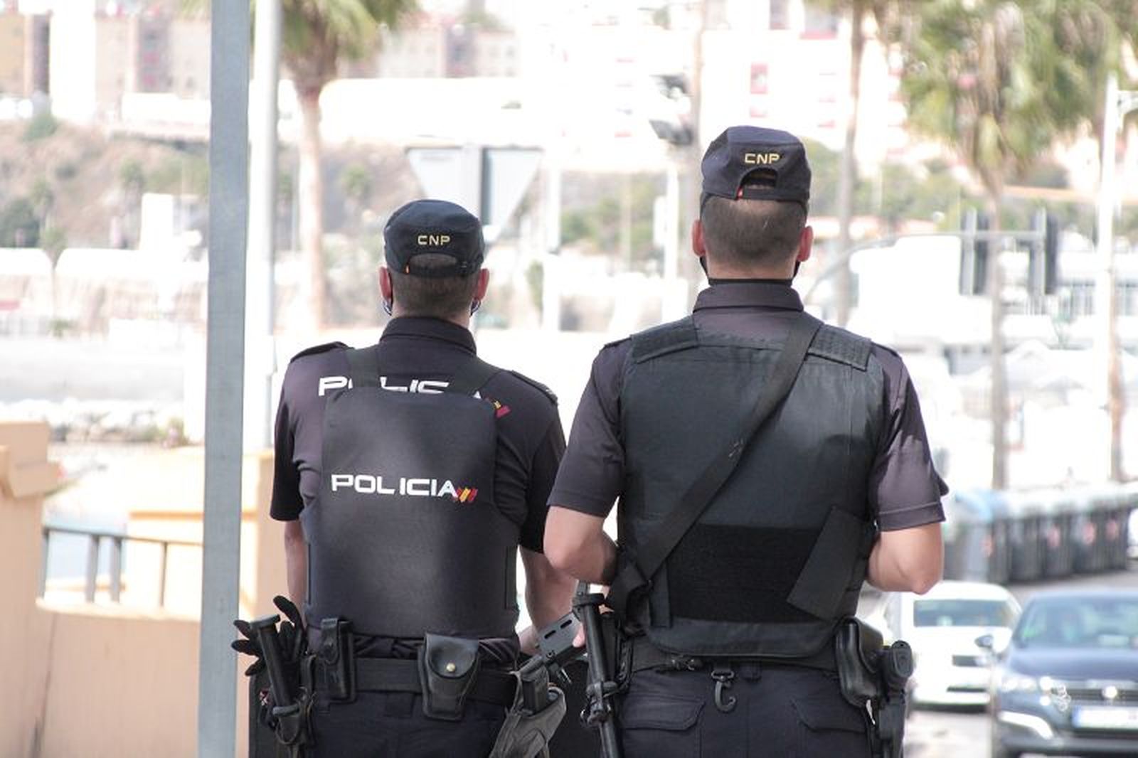 Imagen de archivo de policías nacionales.