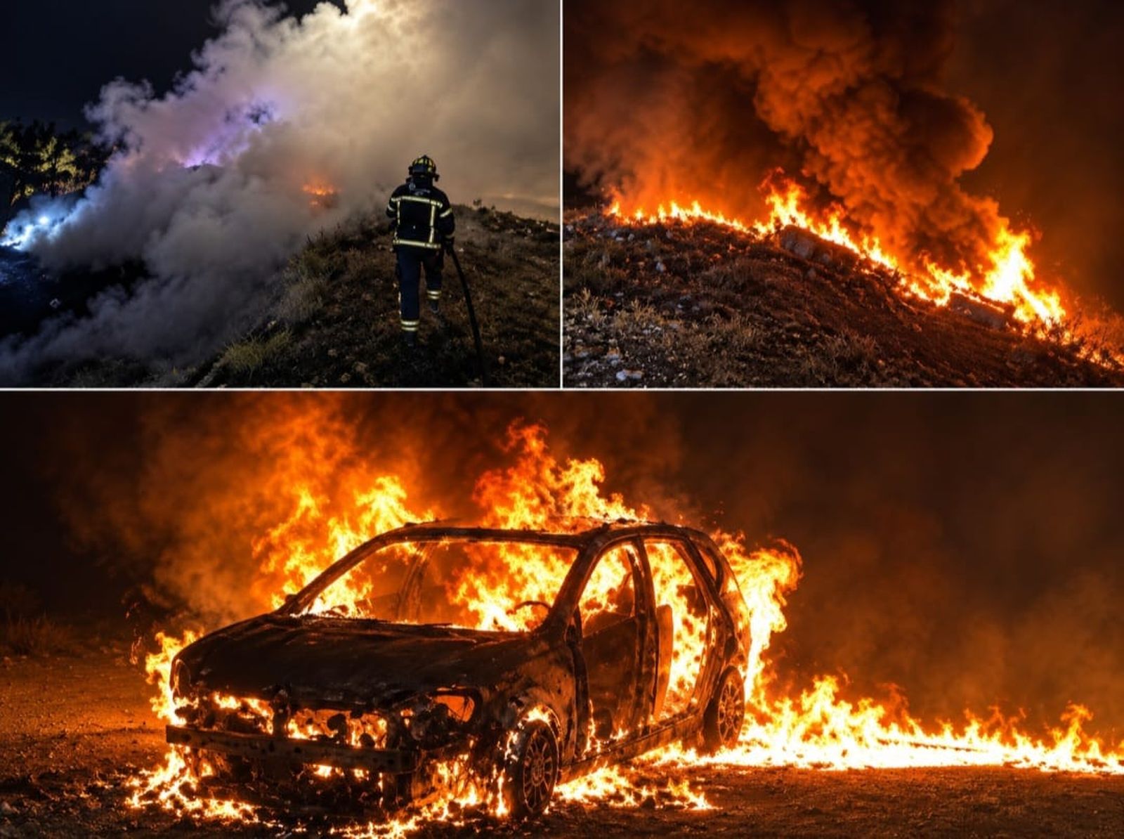El SEIS entre incendios, vandalismo y escoltas policiales mientras Marlaska habla de "inseguridad subjetiva"