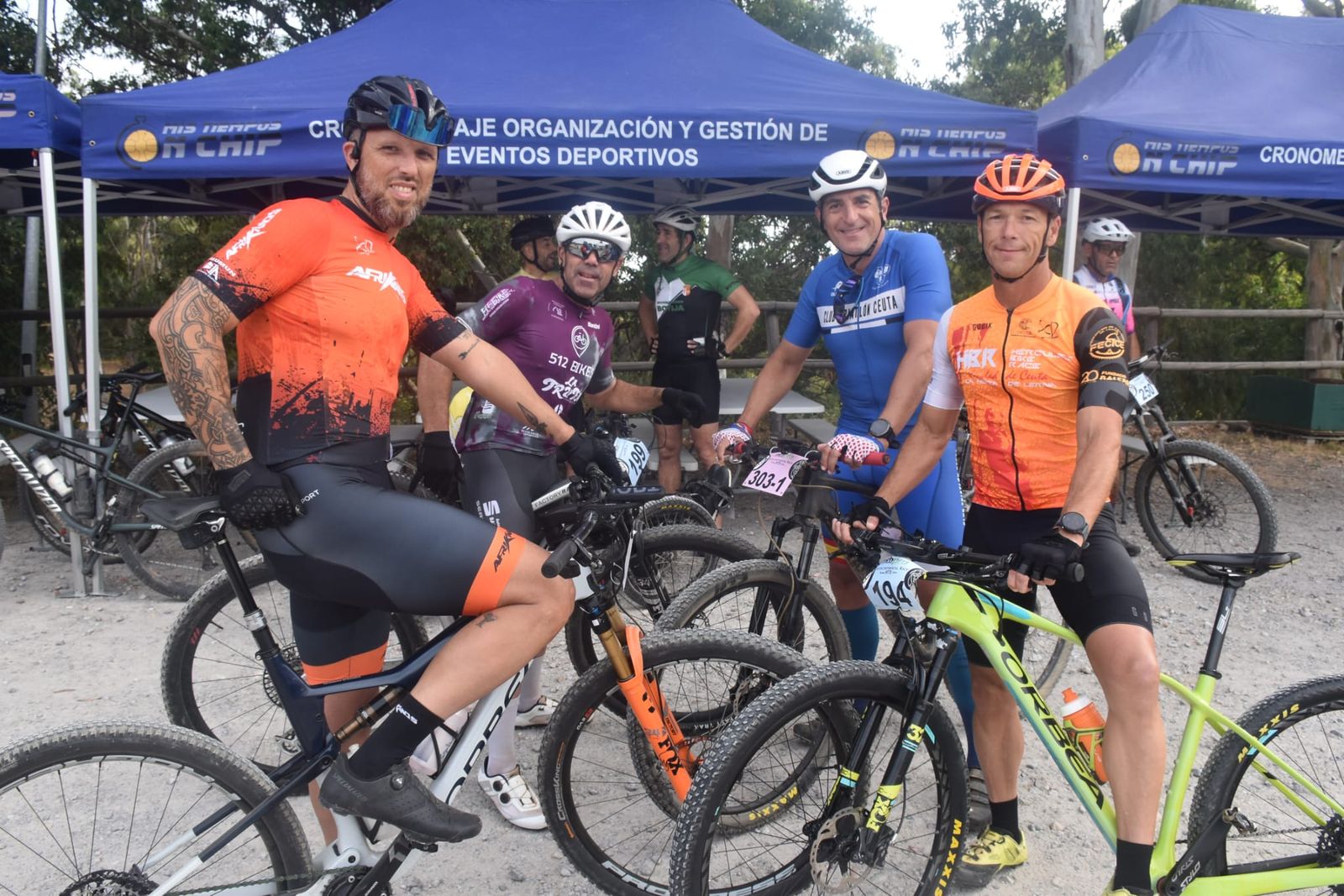 Participantes en la Intercontinental Race