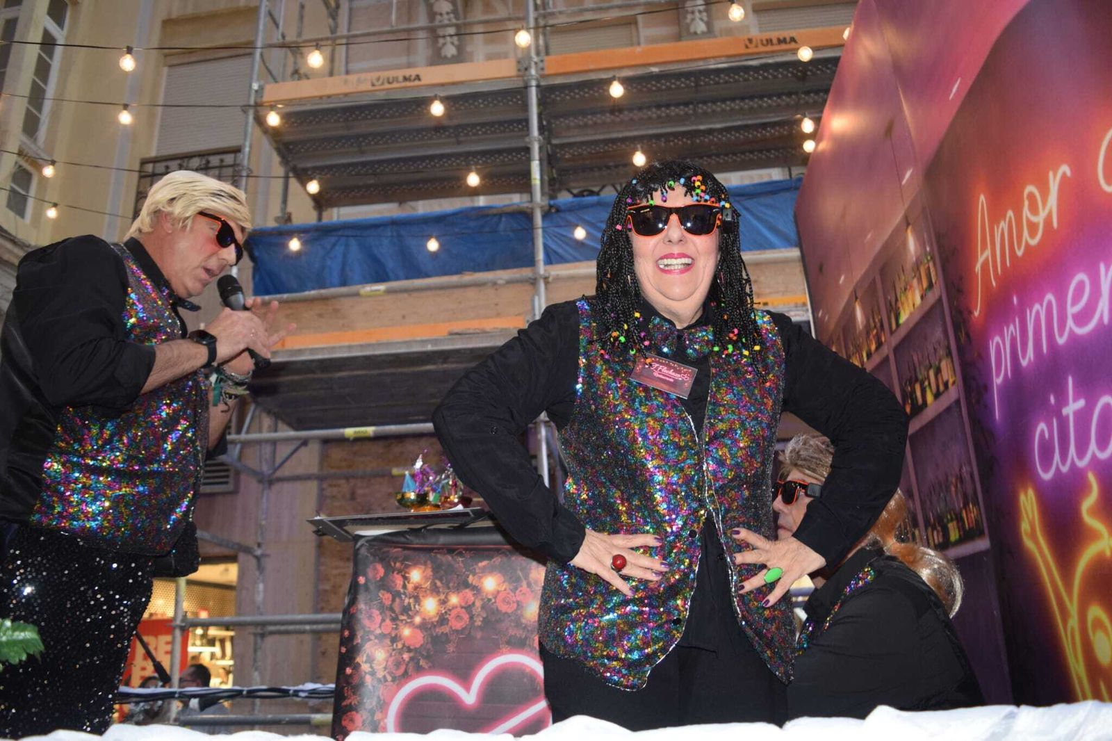 Los Popi enamoran a Ceuta con un pasacalles destinado a la búsqueda de su “media caballa”