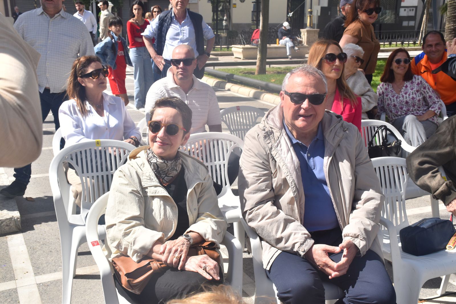 Acto del PP por el Día de Europa en la Plaza de África, con la presencia de su presidente nacional, Alberto Núñez Feijóo
