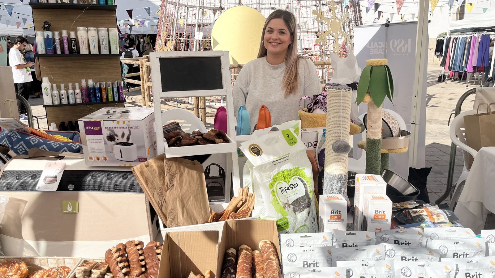 Imagen del Mercadillo con Encanto de la Cámara de Comercio de Ceuta.