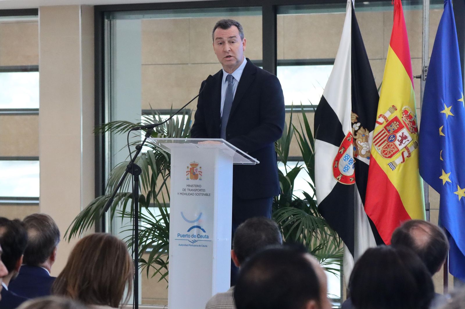 Así ha sido la visita del presidente de Puertos del Estado a la Estación Marítima