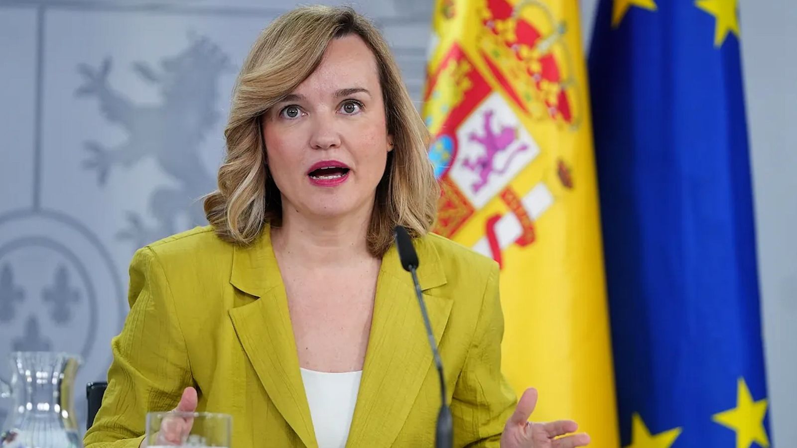 Pilar Alegría, portavoz del Gobierno de España