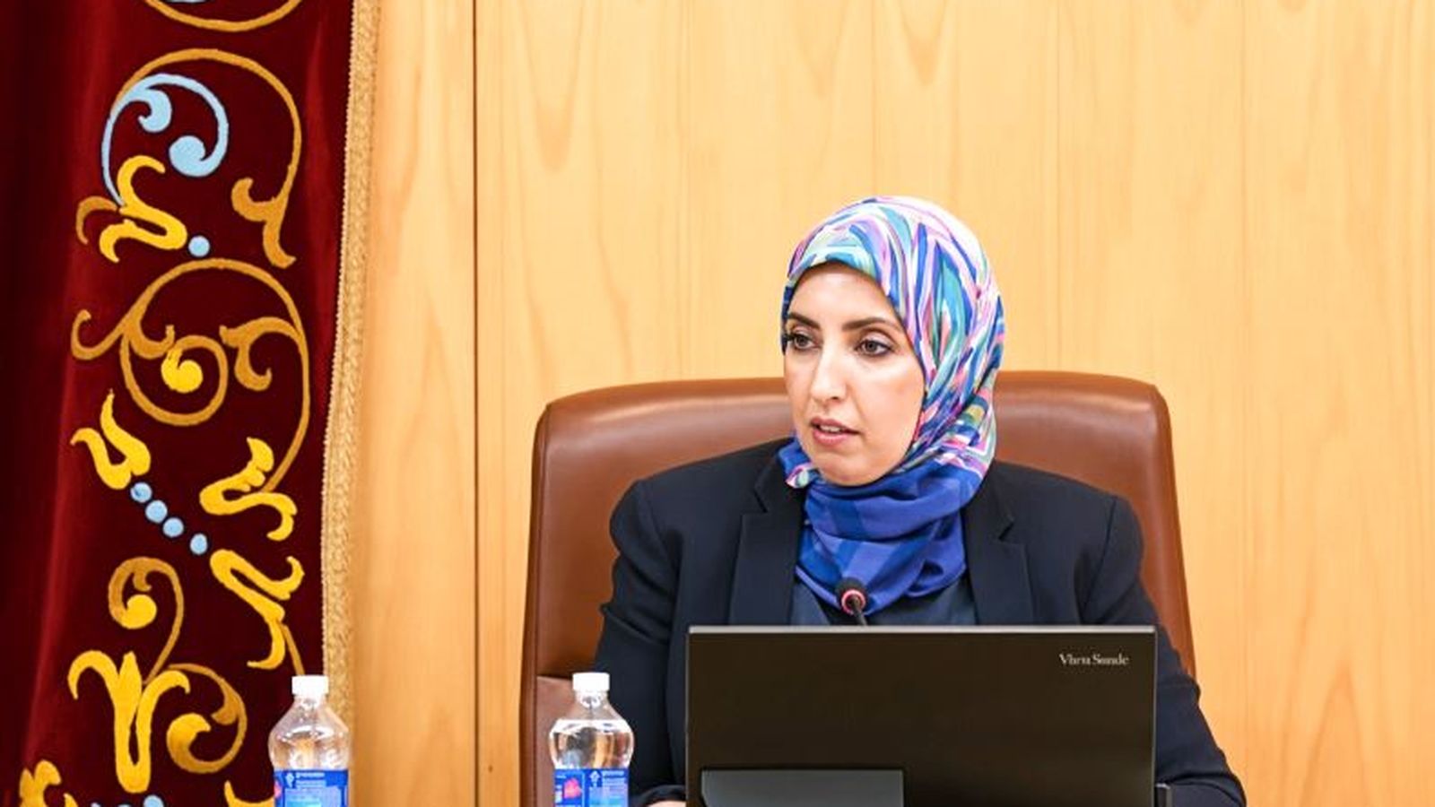 La diputada del MDyC, Fatima Hamed